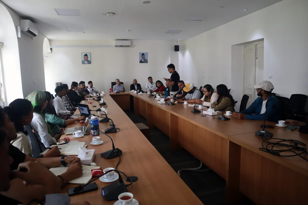 युवा नीति संवाद : एपिसोड–४ (पर्यटन विशेष) मा सहभागिता